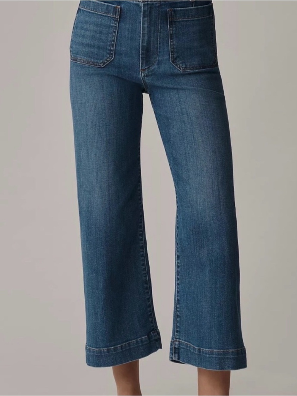 Maeve The Colette Wide Leg Cropped Jeans sz 26